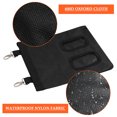 thumbnail image 5 of QLOUNI Guinea pig hay feeder Sack Rabbit Hay Feeder Bag with 2 Holes 600D Oxford Guinea pig cloth clothes pin bag,black&blue, 5 of 8