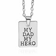 thumbnail image 1 of Regalos para el Día del Padre: mi papá, mi collar, colgante familiar, regalos de Navidad y cumpleaños para papá, 1 of 8