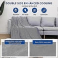 thumbnail image 3 of Summer cooling blanket with Q-max>0.45, double-sided Arc-Chill fabric, 3 of 4