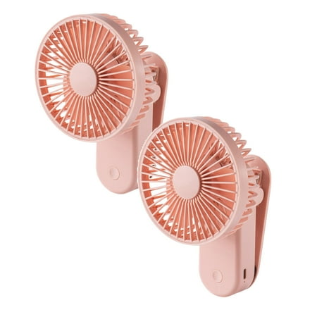

2PCS NGHnuifg Electric Fan Ventilador Usb Fans Portable Rechargeable Small Table Fan Clearance Fan Small Battery Fan Portable Usb Rechargeable Fan