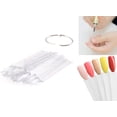 thumbnail image 1 of Muestrario Abanico Con Aro 50 Uñas Acrílicas Gelish Esmalte Transparente Belié Transparente, 1 of 6