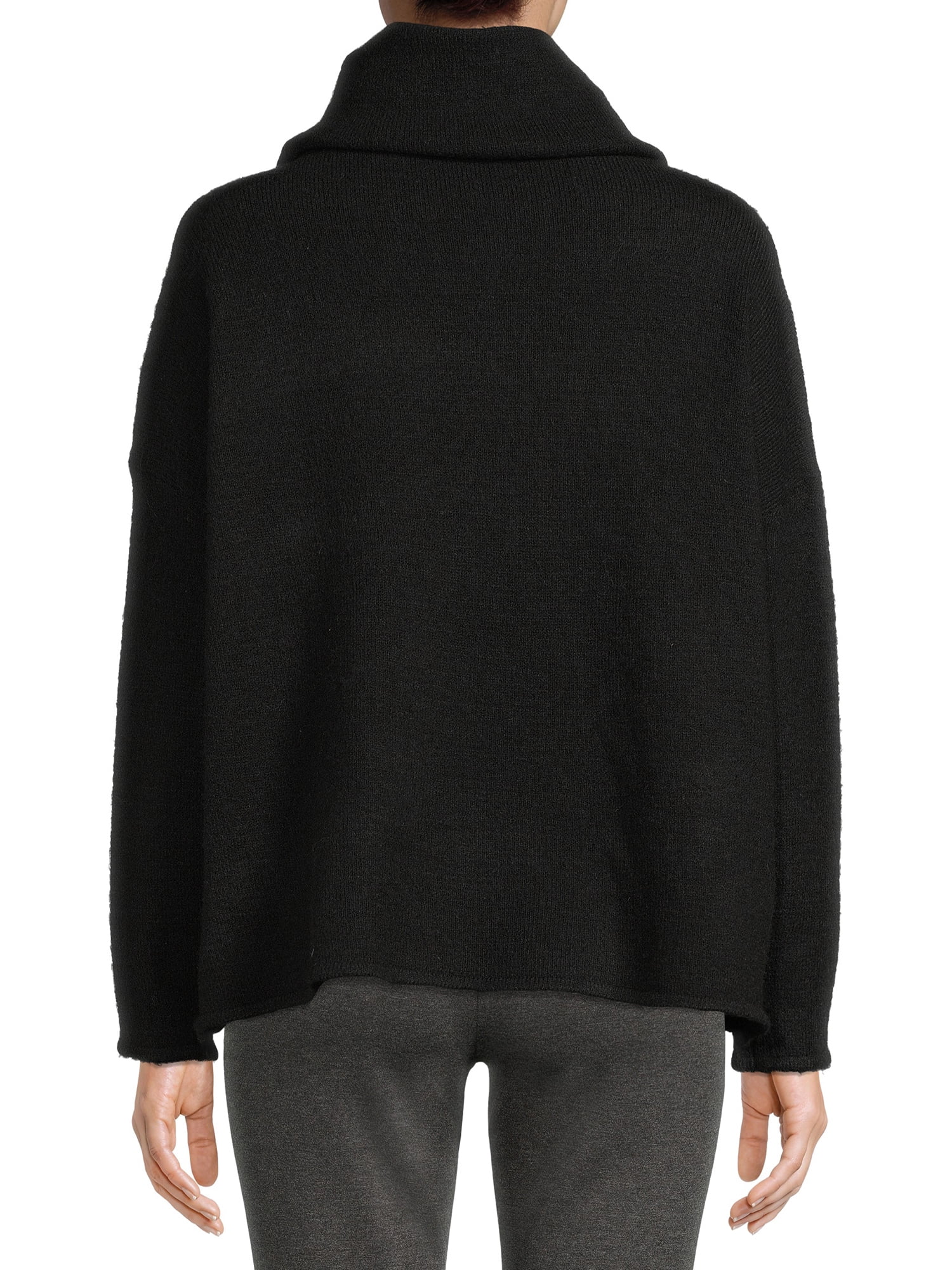 Dreamers by Debut Women’s Cowl Neck Sweater with Long Sleeves, Midweight, Sizes XS-XL