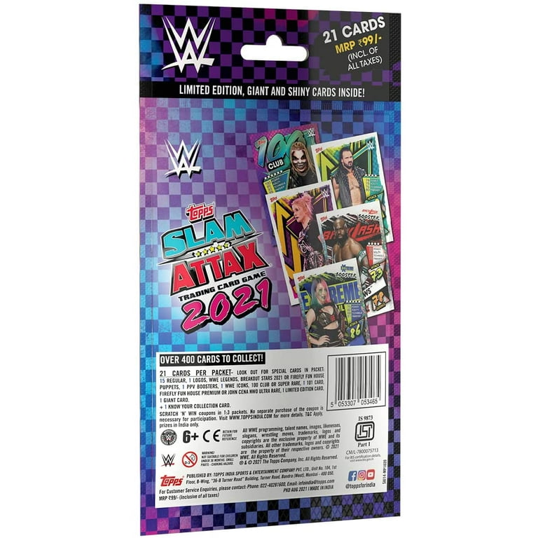 Topps WWE Slam Attax 2021 Edition (Multi Pack)