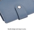 thumbnail image 4 of Uxcell Credit Card Holder, 1 Pack Slim Wallet Leather Purse Business Cards Protector with 26 Card Slots, Blue, 4 of 5
