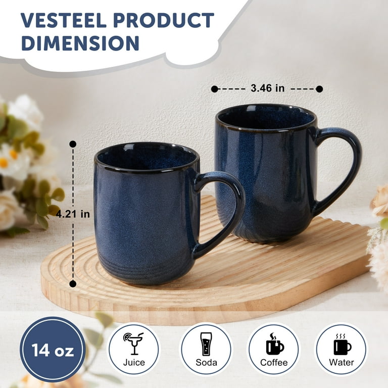 1 mug wit milk and coffee ml Oasis Diana Milk and Coffee Mug | 280 ML | White