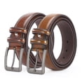 thumbnail image 3 of fastboy Simple And Fashionable Needle Buckle Belt For Men For Everyday With Alloy Buckle Heads Are Sturdy light tan, 3 of 6