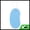 Sky Blue, variant on Unique Bargains Cat Pattern Bath Sponge Body Scrubber 1 Pc Sky Blue
