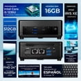 thumbnail image 2 of Computadora Mini PC MSI CUBI 5 12M Core I5 1235U 16GB 512GB SSD Monitor 24 Teclado Mouse DXT CUBI512, 2 of 6