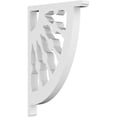 thumbnail image 1 of Ekena Millwork BKTP01X04X07CW Support de Roue de Wagon Classique - 0,62 x 4,5 x 7 Po., 1 of 1