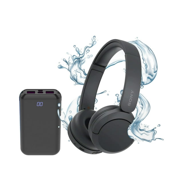 Auriculares supraaurales inalámbricos Bluetooth Sony WH-CH520 negros