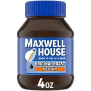 Maxwell House The Original Roast Instant Coffee, 4 oz Jar