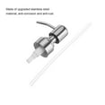 thumbnail image 4 of Sprayer Replacement,And Lotion Pump Dispenser Head Dispenser Pump Soap Dispenser Stainless Steel Soap Steel Soap And Pump Stainless Steel Funien Pump Soap Pump Of 26 Leeofty Montloxs Silver 1, 4 of 6