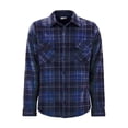 thumbnail image 1 of Mens Quilted Plaid Winter Jacket | Heat Holders | Long Sleeve Plaid Shirt | Checkered Pattern, 1 of 2