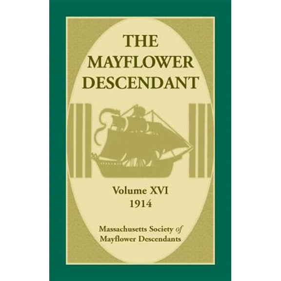 Pre-Owned The Mayflower Descendant, Volume 16, 1914