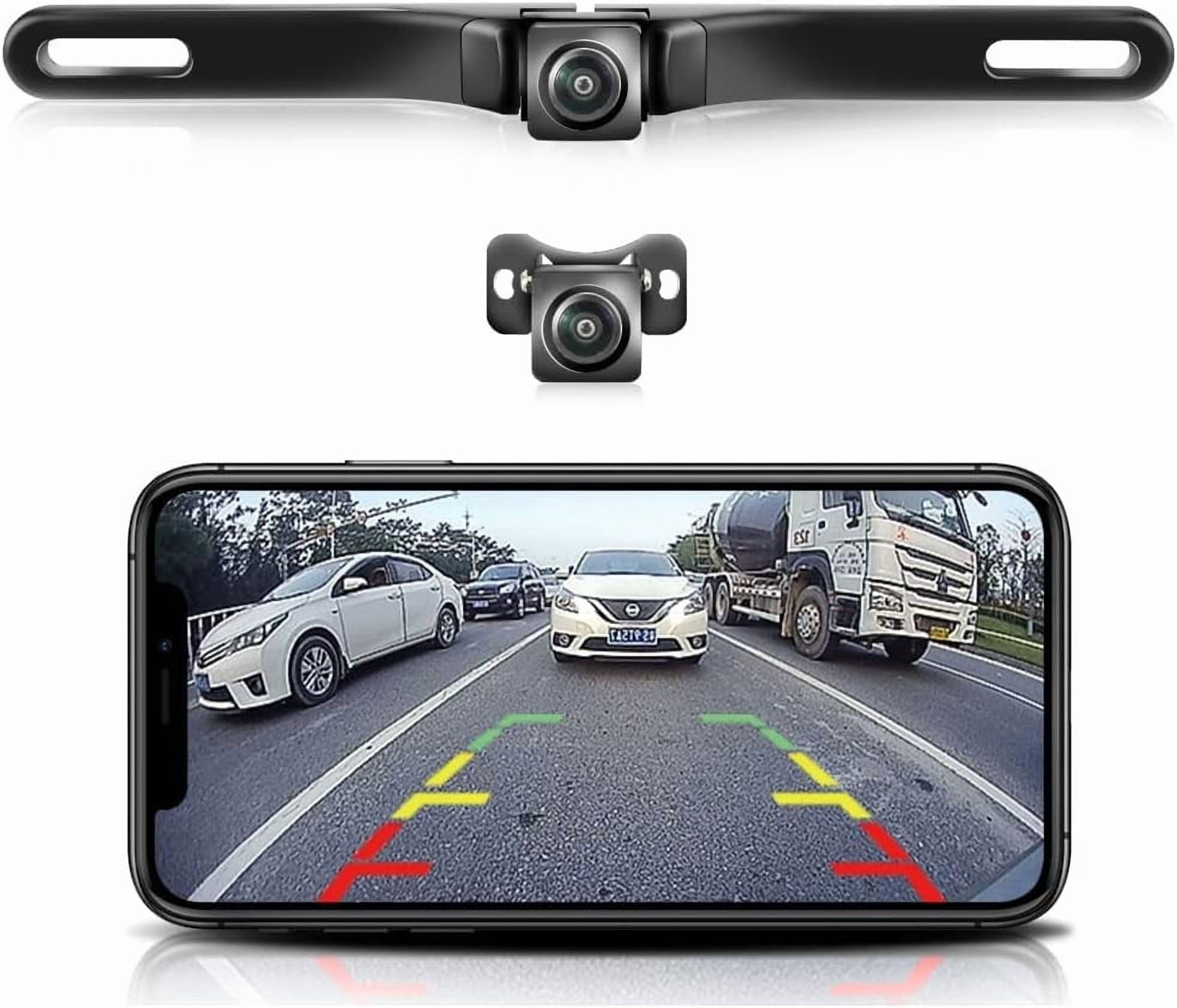 WiFi Car Voiture Caméra de Recul Wireless Sans fil Camera pour iPhone Android HD