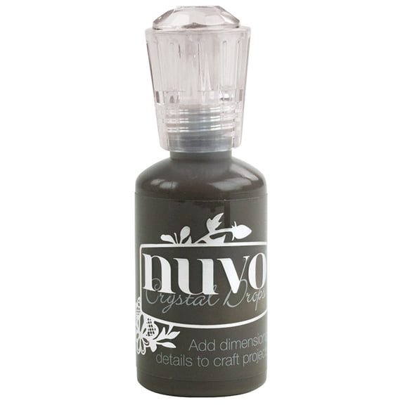 Nuvo Crystal Drops 1.1oz-Ebony Black