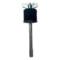 thumbnail image 3 of Double Layered Design Hi Hat Cymbal Clutch Smooth And Precise Control Silver And Black Thickened Felt Pads Cymbal Accessories Long, 3 of 9