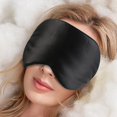 thumbnail image 2 of 10 Silk Sleep Masks Eye Shade Cover Eyepatch Blindfold Travel Sleep Aid Pink, 2 of 5