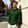 thumbnail image 6 of Men's Polo Shirt Long Sleeve Golf Shirts Lightweight UPF 50+ Sun Protection Cool Shirts for Men Work Fishing Outdoor, 6 of 8