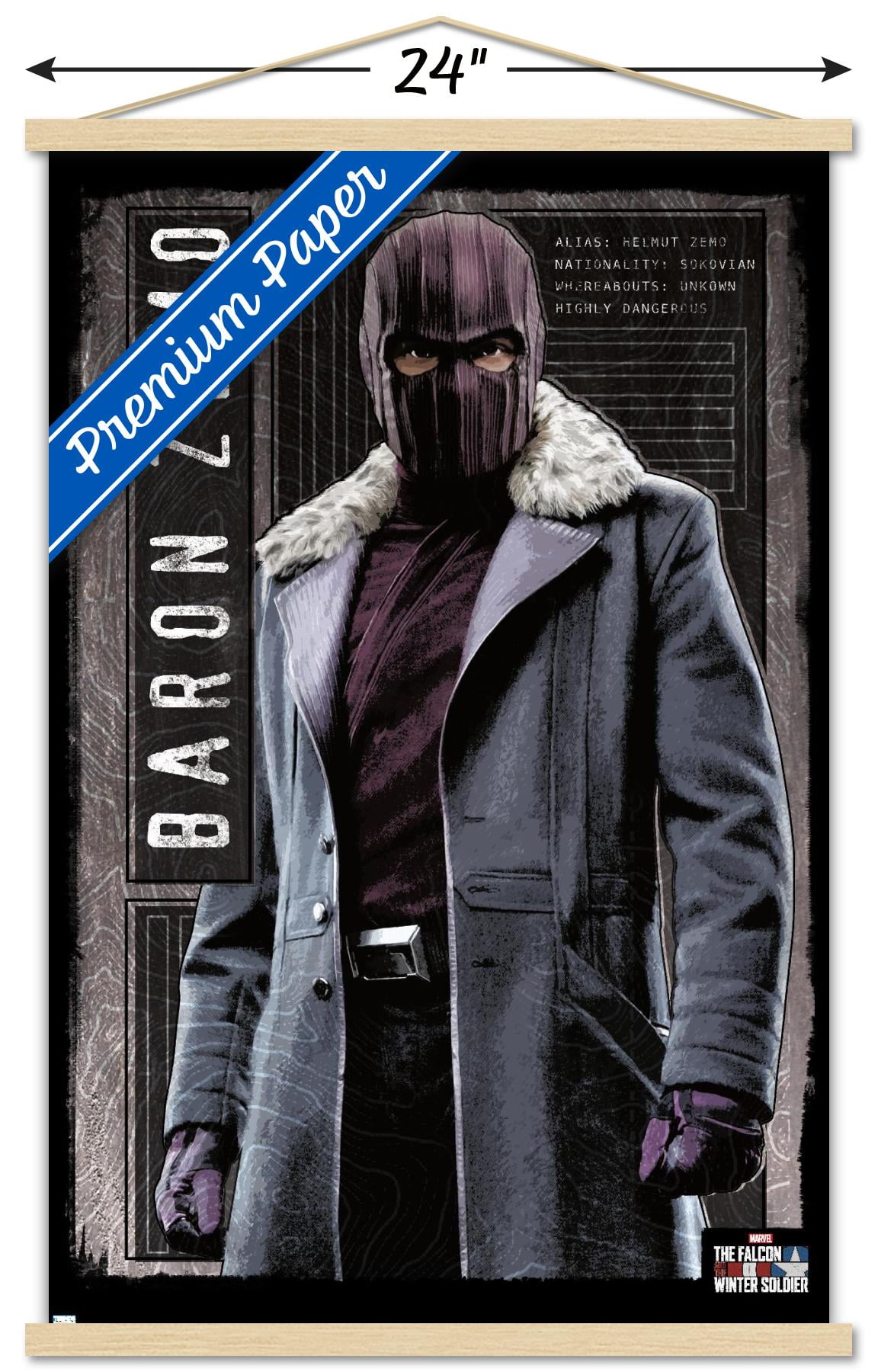 Marvel TeleVision Falcon and Winter Soldier Baron Zemo Wall