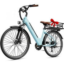Heybike Cityscape 2.0 Electric Bike for Adults with 1000W Peak Motor, 36V 13AH Removable Battery Ebike, 26" Electric City Commuter Bike for Woman, 7-Speed Bicycles UL2849