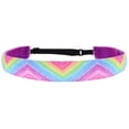 thumbnail image 3 of dgysar Non-Slip Sport Headband Elastic Moisture Wicking Hair Band for Yoga Running Workout Fitness Hot Pink, 3 of 3