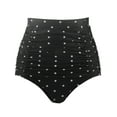 thumbnail image 1 of RELLECIGA Women's High Waisted Ruched Bikini Bottom, 1 of 6