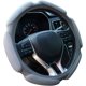 thumbnail image 1 of Funda para volante suyoo gris Almohadilla para la mano ajuste universal 15 pulgadas, 1 of 5