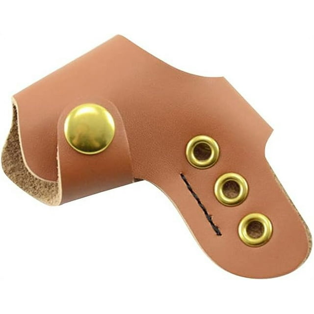 Motorcycle Gear Lever Cushion Protector Motorcycle Shoe PU Leather Boot Protector(light brown)