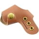 thumbnail image 1 of Protector de cojín para palanca de cambios de motocicleta Protector de bota de cuero PU para zapatos de motocicleta (marrón claro), 1 of 4