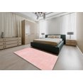 thumbnail image 4 of Ahgly Company Indoor Rectangle Contemporary Pastel Pink Abstract Area Rugs, Swatch Sample, 4 of 6