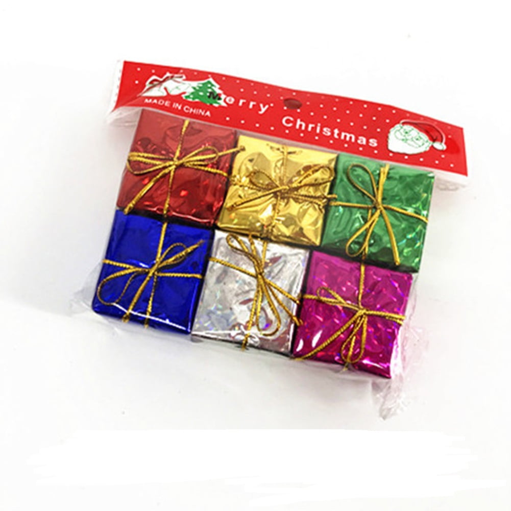 CSCHome 12PCS Foam Gift Pack Christmas Tree Decorations Christmas