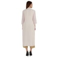 thumbnail image 4 of Phagun Kurta Ethnique Indienne pour Femmes Kurti Brodée Traditionnelle, 4 of 6