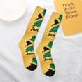 thumbnail image 6 of Women's Knee High Socks Jamaica Art Thermal Soft Knee Long Socks, 6 of 7