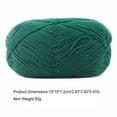 thumbnail image 4 of BrowQuartz Yarn for Knitting Weaving Thread Sweater Scarf Gloves Toys Bundle Home Supplies Crafts Durable 4-Ply for Knitters Beginners 33deep cyan, 4 of 5