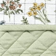thumbnail image 5 of No. 918 Ida Quilted Floral Print Double Oven Mitt, Sage Green, 5 of 6