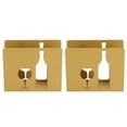 thumbnail image 1 of 2 Pcs Porte-Serviettes en Acier Inoxydable Autoportant Cuisine Restaurant Porte-Serviettes en Papier Décor pour Table Verre à Vin Rouge, 1 of 14