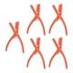 thumbnail image 2 of 5x Dispositivo para pelar cangrejos de río y camarones, eficiente y fácil de usar. Naranja, 2 of 9