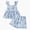 012 Blue, variant on Toddler Baby Girl Outfits Solid Summer Clothes Cute Sleeveless Tank Tops With Bow And Ruffled Shorts 2Pcs Outfits Set Kaprioy Toddler Girl Clothes 18 24 Months 2T 3T 4T