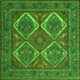 thumbnail image 1 of Ahgly Company Indoor Square Persian Green Traditional Area Rugs, 6' Square, 1 of 1