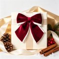 thumbnail image 4 of 2026 Christmas Indoor Home Decor Christmas Bows Suitable For Christmas Tree Wreath Arrangement Gift Box Decoration Bow Ornaments, 4 of 5