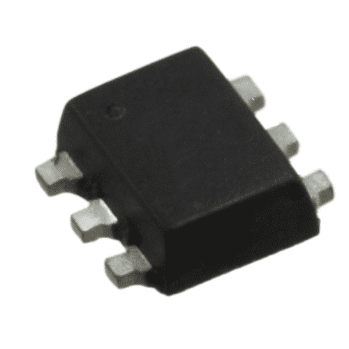 Pack of 19 ESDALC6V1-5P6 ESD Suppressor Diode Array Uni-Dir 5V 6-Pin SOT-666, Cut Tape, RoHS