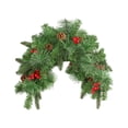 thumbnail image 3 of Adorno para buzón de Navidad artificial Adorno para buzón de Navidad preiluminado Adorno colgante para pared Puerta de entrada Ventana Mesa Repisa, 3 of 8