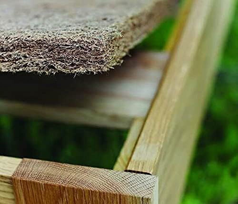 Honest Sleep COCOPADT Coirpad Coconut Coir Mattress Bed Rug - Twin Size