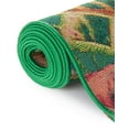 thumbnail image 5 of Unique Loom Outdoor Botanical Collection Area Rug - Foliage (2' x 3' 1" Oval Multi/Blue), 5 of 10