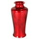 Heather Ann Creations W0764-PRED Vase de Sol en Céramique Déjouée et Laquée de 24 Po - Rouge – image 1 sur 1