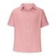 thumbnail image 5 of pstuiky Camisa de manga corta para hombre, Camisa informal de verano para hombre, de color liso, de manga corta y con solapa y botones. camisas casuales para hombre s, 5 of 6