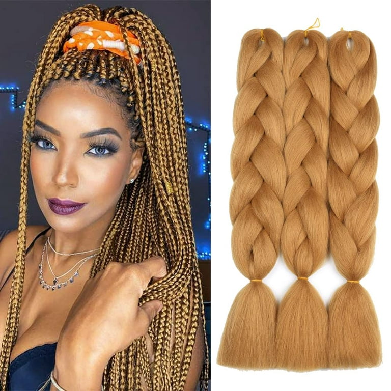 24inch jumbo braids synthetic hair extension