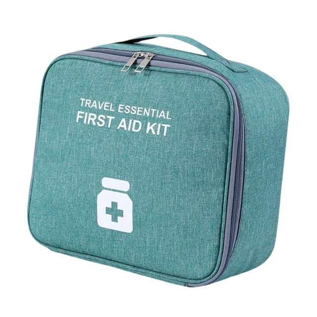 Bolsa de almacenamiento de medicamentos Yinane botiquín de primeros auxilios verde L