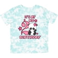 thumbnail image 3 of Inktastic It's My Second Birthday with Panda Bear Girls Toddler T-Shirt, 3 of 5